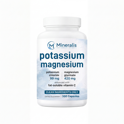 Mineralis Pure Potassium Magnesium Supplement